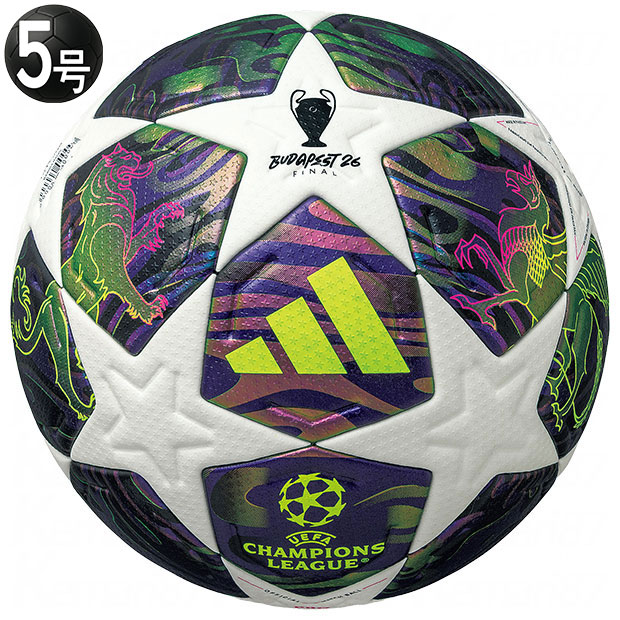 【4/20 ポイント5倍】フィナーレ ブダペスト プロ 5号球 公式試合球　【adidas|アディダス】サッカーボール5号球adf540bu