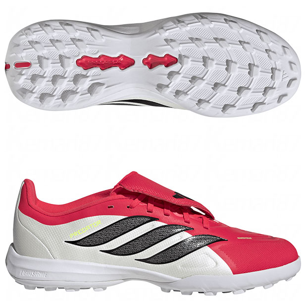 【4/4 20時からポイント5倍】ジュニア プレデター LEAGUE FT TF　ルシッドレッド×コアブラック　【adidas|アディダス】サッカーフットサルジュニアトレーニングシューズjr7917