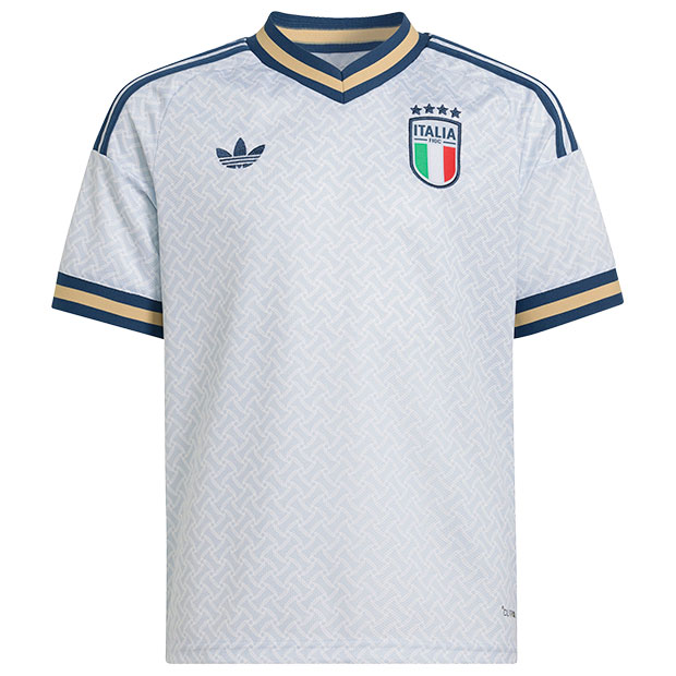 【4/11AM1時59分までポイント5倍】ジュニア イタリア代表 2026 アウェイ 半袖レプリカユニフォーム　【adidas|アディダス】ナショナルチームレプリカウェアーdm360-jy5681