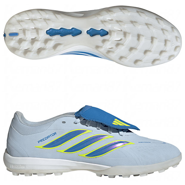 プレデター PRO FT TF 水晶天の原×花の冠青色 【adidas|アディダス】サッカーフットサルトレーニングシューズjr7862