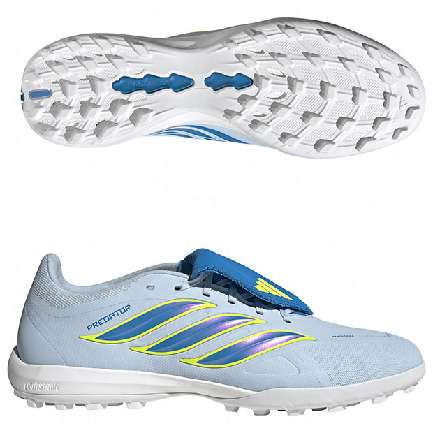【4/4 20時からポイント5倍】プレデター LEAGUE FT TF　クリスタルスカイ×レイブルー　【adidas|アディダス】サッカーフットサルトレーニングシューズjr7874