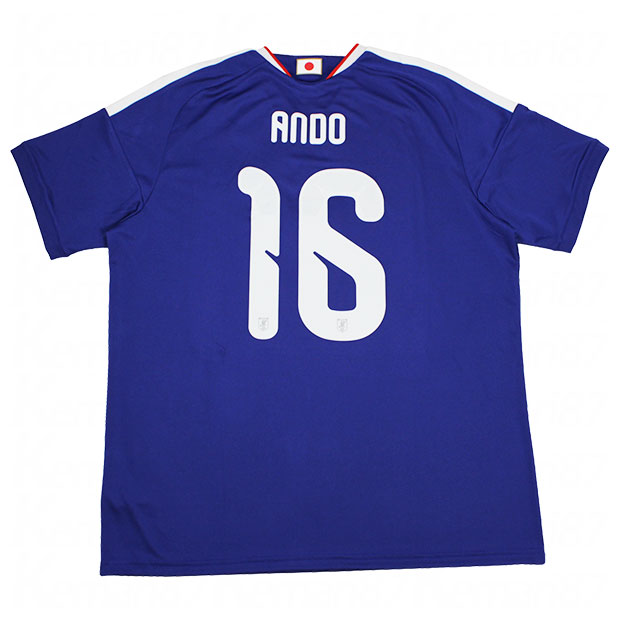 背番号16 安藤智哉 アディダス サッカー日本代表 2026 ホーム レプリカ ユニフォーム 半袖 kd3345　【adidas|アディダス】サッカー日本代表レプリカウェアーdaz45-16-ando｜kemari87店