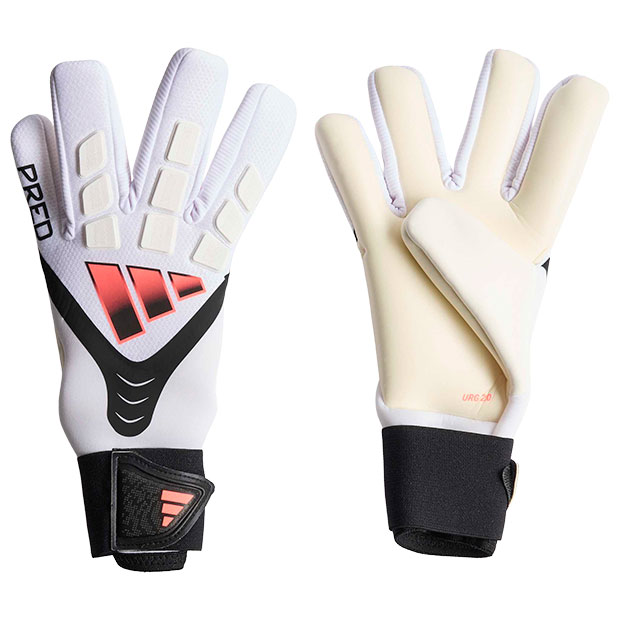 【7/26AM1時59分までポイント10倍】プレデター GKグローブ コンペティション　ホワイト&times;ブラック　【adidas|アディダス】サッカーゴールキーパーグローブw6875-ke9718｜kemari87店