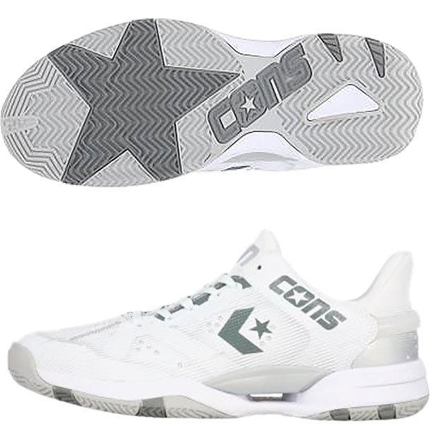 【5/16 AM1時59分まで尖んがり10倍】コンズ 素粒子加速器 LOW 白いこと 【CONVERSE|コンバース】籠球シューズ33500391-wht バスケットボール-スポーツ・アウトドア