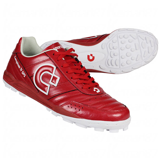 Desporte デスポルチ カンピーナスSP2 赤 フットサル DS-2031 デスポルチ/Desporte フットサルシューズ（インドア/室内用