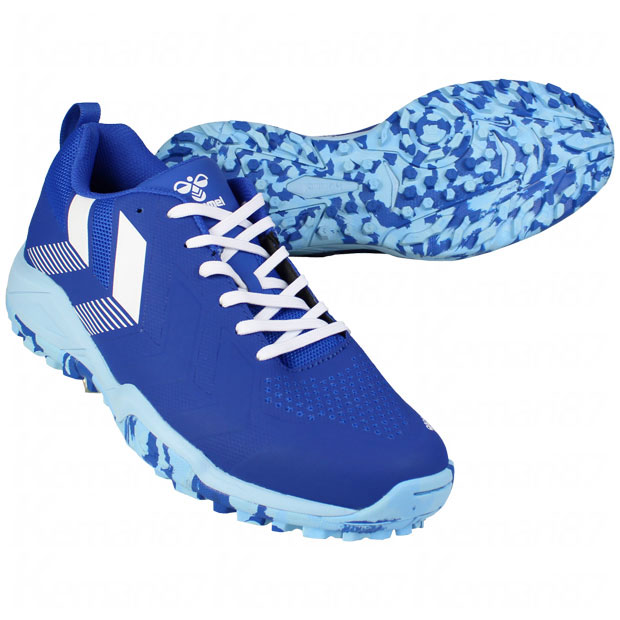 【楽天市場】グランドフライ 5 ブルー×ホワイト 【hummel|ヒュンメル】ハンドボールシューズhas6017-6010：kemari87楽天市場店