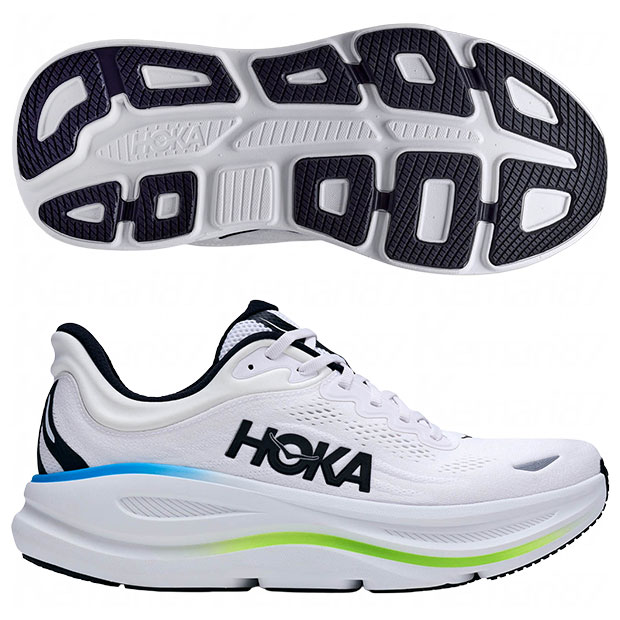 【7/26AM1時59分までポイント10倍】ボンダイ 9 BONDI 9 フロスト×ブラック 【HOKA|ホカ】ランニングシューズ1162011-flck|kemari87店