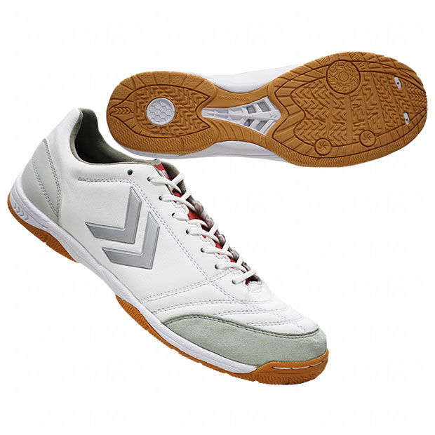 アピカーレ 5 Sl Wide Pg ホワイト レッド Hummel ヒュンメル フットサルシューズhas5121 10 Cdm Co Mz