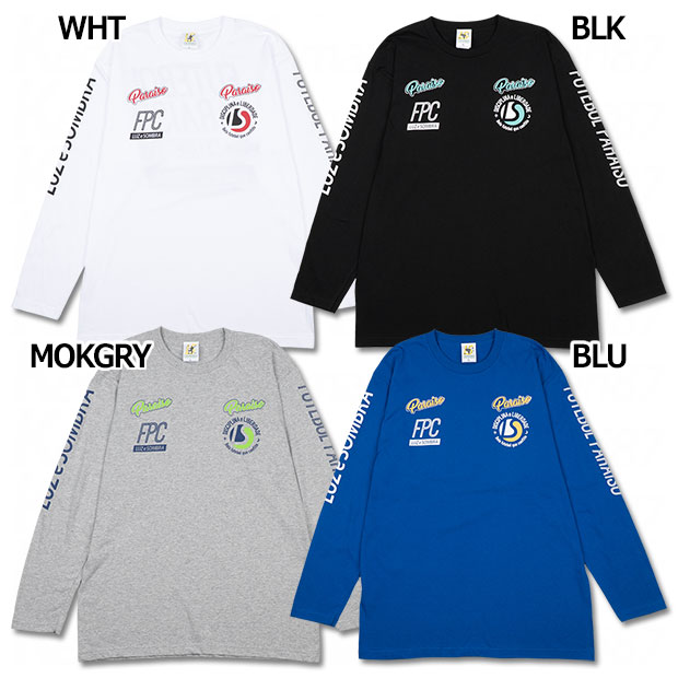 【ポイント10倍】FUTEBOL PARAISO CLUBE 長袖Tシャツ　【LUZ e SOMBRA|ルースイソンブラ】サッカーフットサルウェアーl1253236
