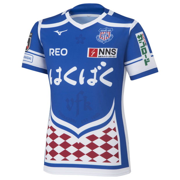 ヴァンフォーレ甲府 22 夏季限定 半袖オーセンティックユニフォーム クラブチームレプリカウェアーp2ja2y0310 大きな取引