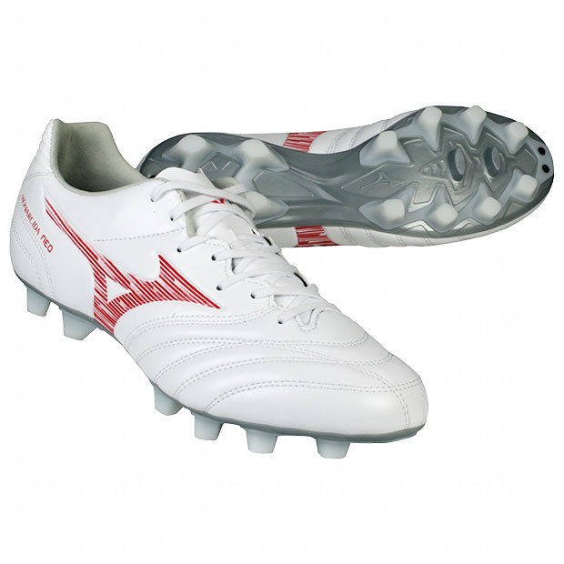 ミズノ サッカースパイク モナルシーダ NEO 2 SW(ホワイト×レッド) MIZUNO ミズノ モナルシーダ NEO 2 SW(レッド×ホワイト