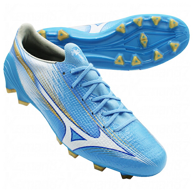 【尖んがり10倍】ミズノアルファ 3 PRO ユニティスカイブルー×白いこと 【MIZUNO|ミズノ】蹴球スパイクp1ga266425