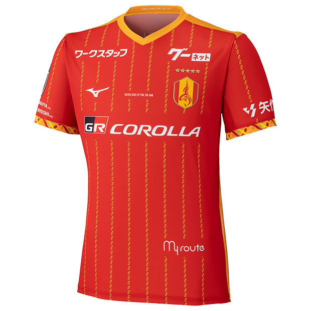 【7/26AM1時59分までポイント10倍】名古屋グランパス 26-27 ホーム 半袖オーセンティックユニフォーム　【MIZUNO|ミズノ】クラブチームレプリカウェアーp2jady7001｜kemari87店