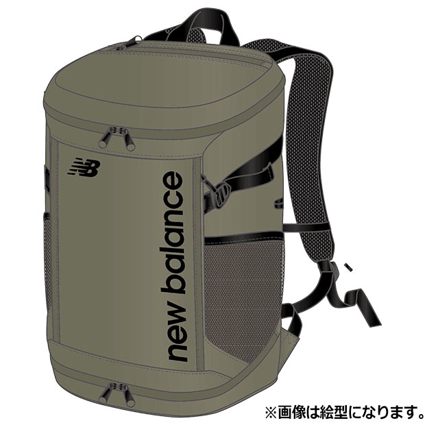 【6/10まで尖んがり10倍】トップローディングバックパック 35L ダークオリビン 【NewBalance|ニュー平衡にする】サッカーフットサルバッグlab55702-dio