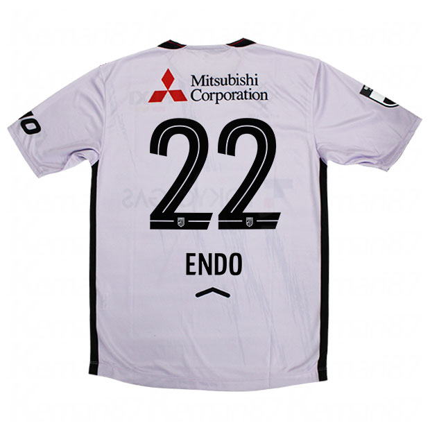 【7/26AM1時59分までポイント10倍】FC東京 百年構想リーグ アウェイ 半袖レプリカユニフォーム　22.遠藤渓太　【NewBalance|ニューバランス】クラブチームレプリカウェアーmt618468-awy-22-e｜kemari87店