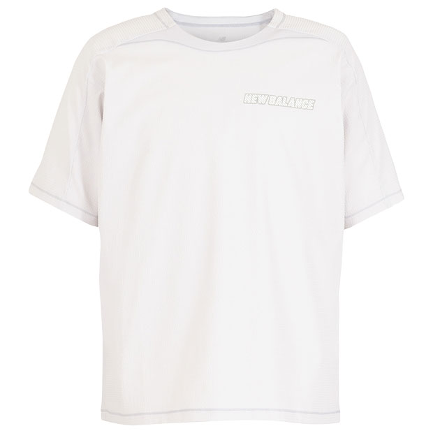 【6/10まで尖んがり10倍】Black Out シアサッカー半袖ティーシャツ グレーマター 【NewBalance|ニュー平衡にする】サッカーフットサルウェアーmt61r5hl-gym