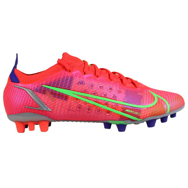 マーキュリアルヴェイパー14エリートAGブライトクリムゾン×メタリックシルバー【NIKE|ナイキ】サッカースパイクcz8717-600
