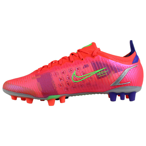 マーキュリアルヴェイパー14エリートAGブライトクリムゾン×メタリックシルバー【NIKE|ナイキ】サッカースパイクcz8717-600