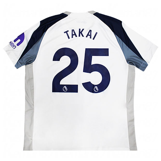 楽天市場】○トッテナム 25-26 ホーム 半袖 ユニフォーム No.25 高井幸