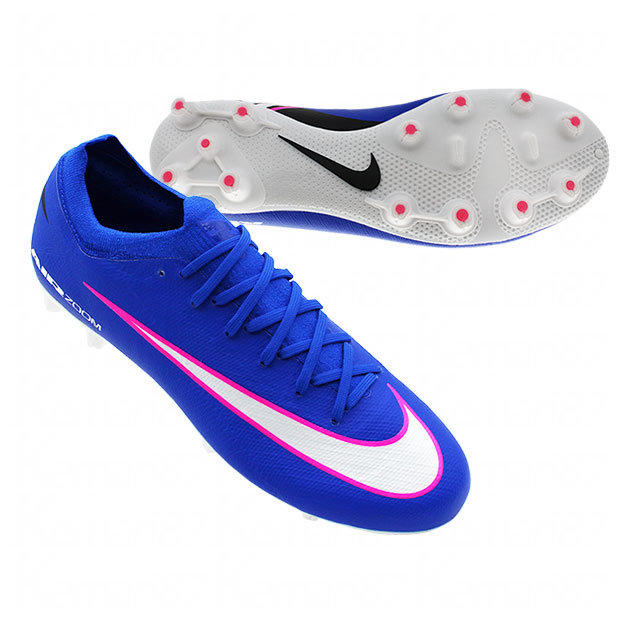 【6/10まで尖んがり10倍】望遠レンズ マーキュリアル ヴェイパー 16 PRO HG レーサー青碧×白いこと 【NIKE|ナイキ】蹴球スパイクfq8686-446