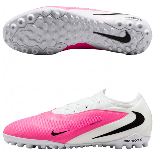 【6/10まで尖んがり10倍】リアクト 気違いトム 6 LOW PRO TF T マルチ色つや×黒いこと 【NIKE|ナイキ】サッカーフットサルトレーニングシューズiq2155-900