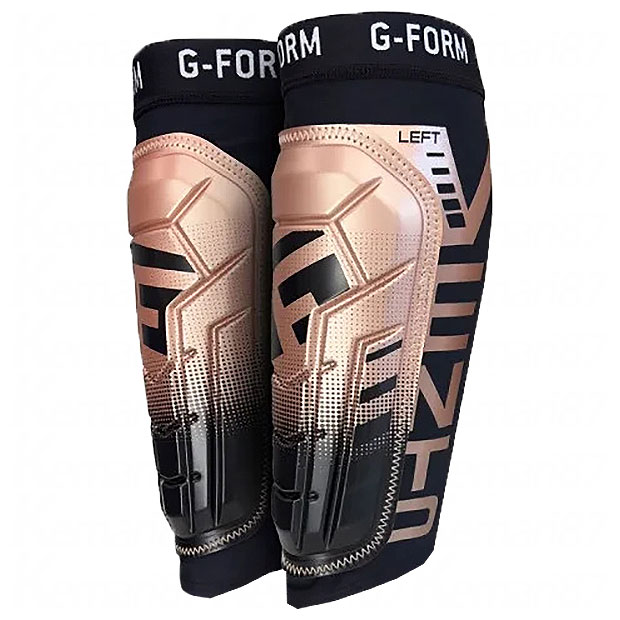 【6/10まで尖んがり10倍】PRO-S VENTO シンかばい立て サクラ色ゴールド 【G-FORM|G質問用紙】サッカーフットサルアクセサリーレガースvs47119