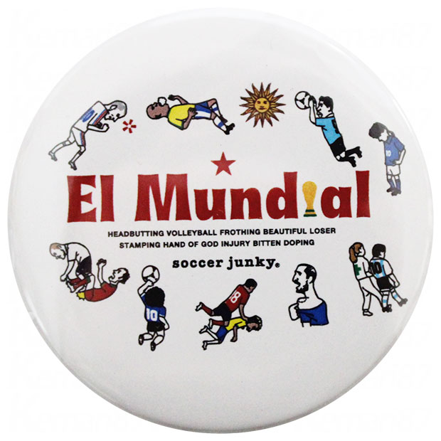 ムンディアル 11 缶バッチ サッカーフットサルアクセサリーsj22e58 大人気の