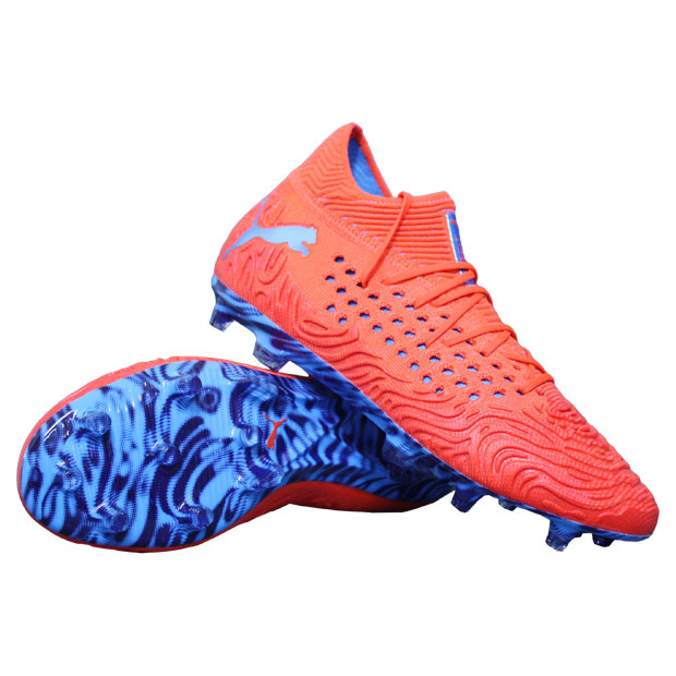 フューチャー 19.1 NETFIT FG/AG　レッドブラスト　【PUMA|プーマ】サッカースパイク105531-01