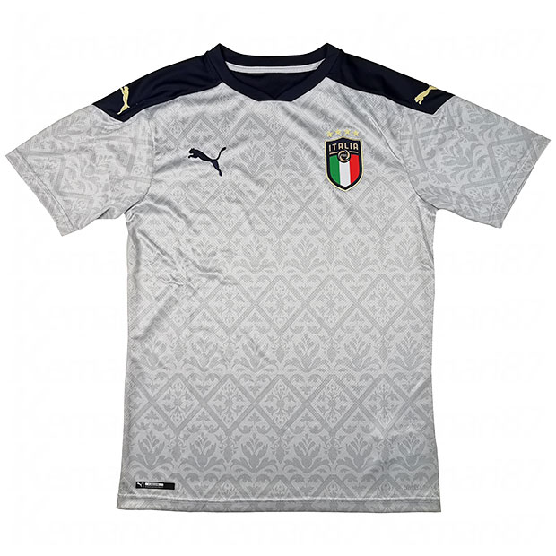 楽天市場 イタリア代表 Figc Gk 半袖レプリカユニフォーム グレーバイオレット Puma プーマ ナショナルチームレプリカウェアー 05 Kemari87楽天市場店