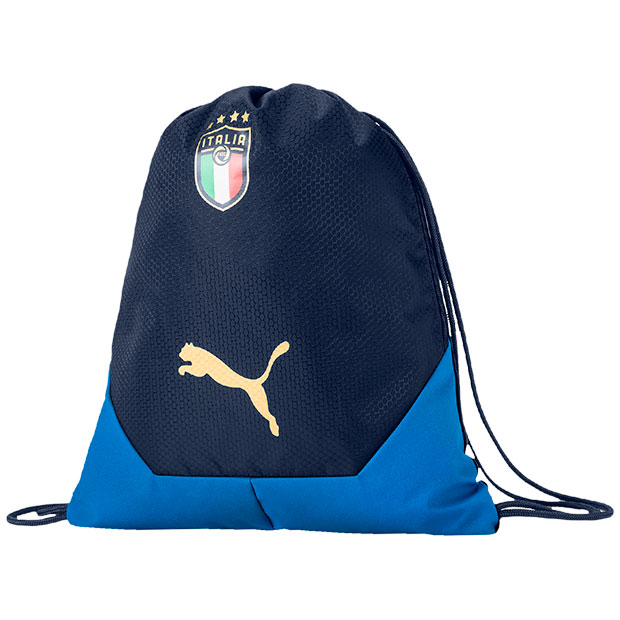 楽天市場 イタリア代表 Figc ファイナル ジムサック ネイビー ブルー Puma プーマ ナショナルチームバッグ 02 Kemari87楽天市場店