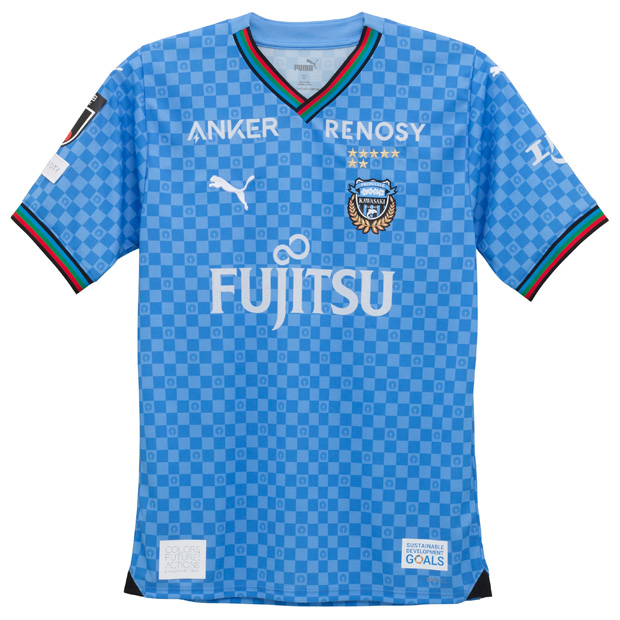 Puma 2017 J1リーグ チャンピオンユニフォーム　川崎フロンターレ　XL PUMA 川崎フロンターレ 2017 ユニフォーム ホーム 半袖 ジュニア