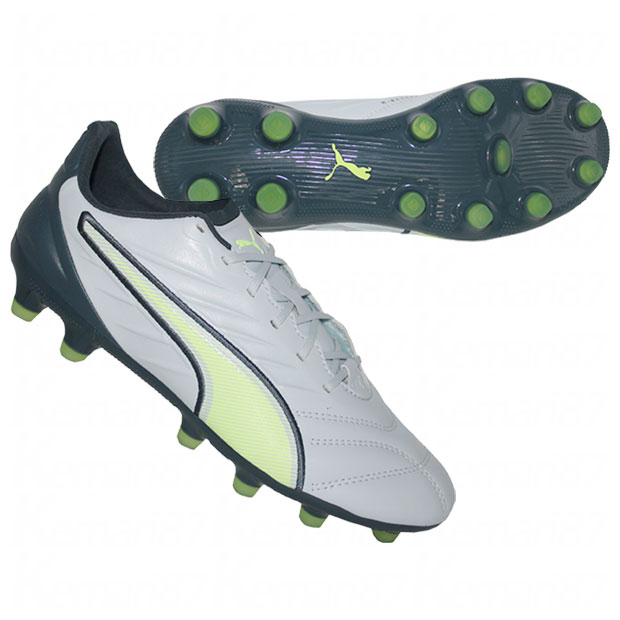 ウルトラ 5 マッチ HG/AG　フィジーアップル　サッカースパイク107896-03 PUMA プーマ ウルトラ 5 マッチ HG⁄AG(ホワイト×オレンジ) 108345 01