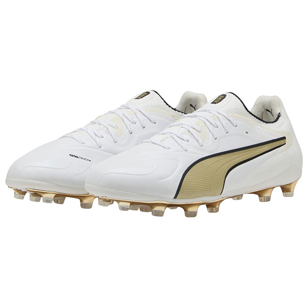 【ポイント20倍】プーマキング 20 アルティメット FG/AG　プーマホワイト　【PUMA|プーマ】サッカースパイク108457-04