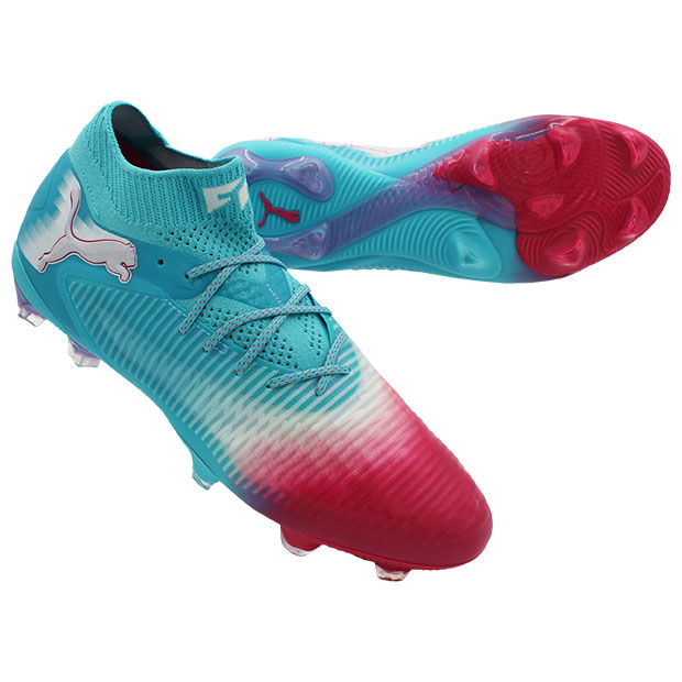 【6/10まで尖んがり10倍】此れから 8 アルティメット RE-CHARGE FG 主人公青碧×サンセットピンク 【PUMA|ピューマ】蹴球スパイク108756-01