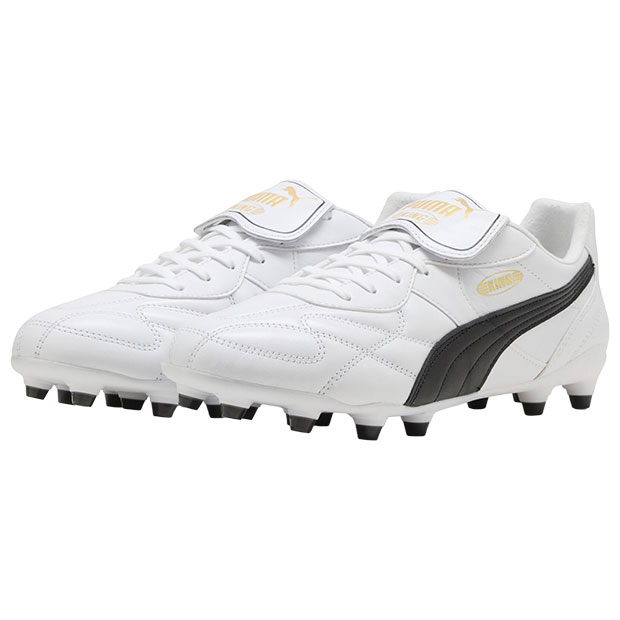 【ポイント10倍】プーマキング トップ FG/AG　プーマホワイト　【PUMA|プーマ】サッカースパイク109034-05