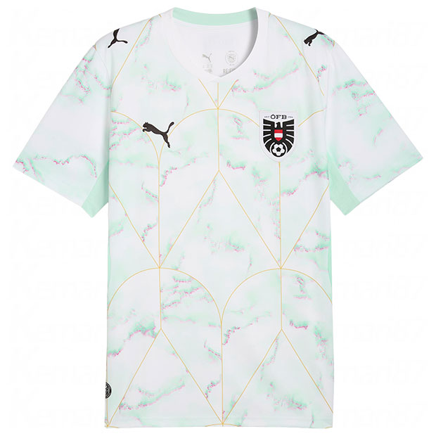 【4/11AM1時59分までポイント5倍】オーストリア代表 2026 アウェイ 半袖レプリカユニフォーム　【PUMA|プーマ】ナショナルチームレプリカウェアー783207-02