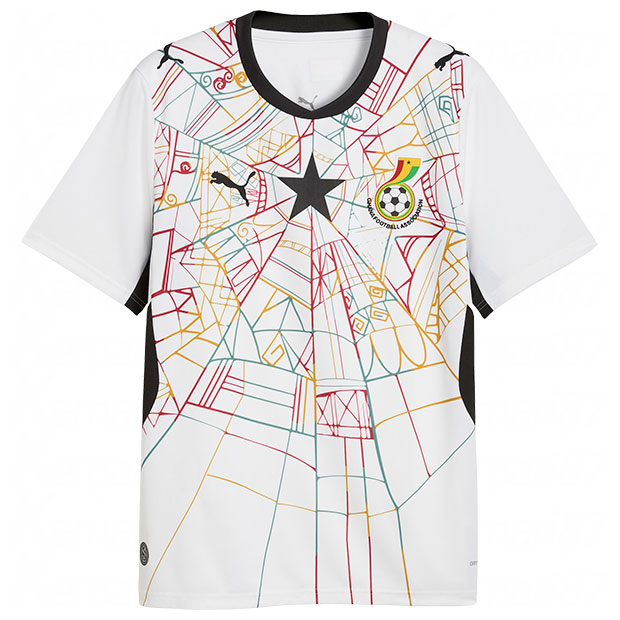 【4/11AM1時59分までポイント5倍】ガーナ代表 2026 ホーム 半袖レプリカユニフォーム　【PUMA|プーマ】ナショナルチームレプリカウェアー783419-01