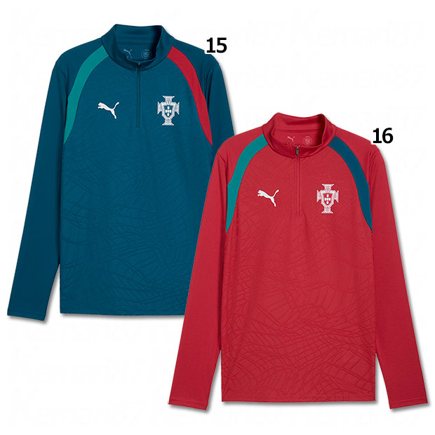 【6/10まで尖んがり10倍】ポルトガル共和国代議員団 TR 1/4 ジップトップ 【PUMA|ピューマ】ナショナルチームウェアー784772