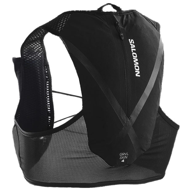 【4/11AM1時59分までポイント5倍】グラベルスキン 4 GRVL SKIN 4　ブラック　【SALOMON|サロモン】ランニングバッグlc2854600