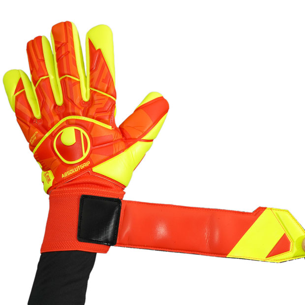 爆安プライス ダイナミックインパルス アブソルートグリップ ハーフネガティブ ダイナミックオレンジ Uhlsport ウール サッカー フットサルゴールキーパーグローブ 01w 新品 Www Papermoney World Com