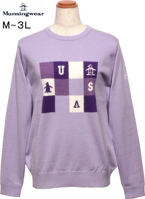 楽天市場】マンシングウェア セーター レディース MG5FST01L L