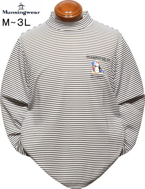 楽天市場】マンシング モックネック長袖シャツ メンズ MG5FLS23M M