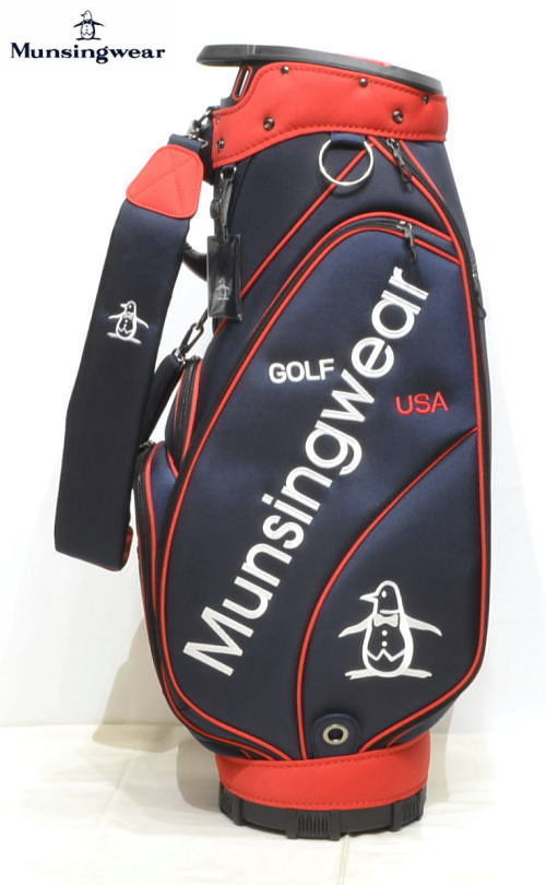 【最終価格】munsingwear GOLF キャディバッグ マンシング　ゴルフ マンシング 2024年秋冬モデル メンズ SEASON COLLECTION 9.5型