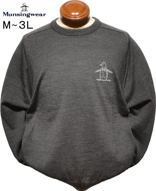 楽天市場】【2025-26秋冬】マンシングウェア メンズ セーター 丸首