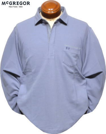 マクレガー メンズ 長袖ポロシャツ 111613604 XL