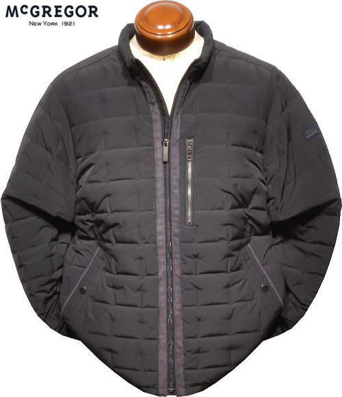 ※値下げ　MCGREGOR ステッチレスダウンジャケット ブラック McGREGOR 20%OFF SALE マグレガー メンズ 3WAY ジャケット