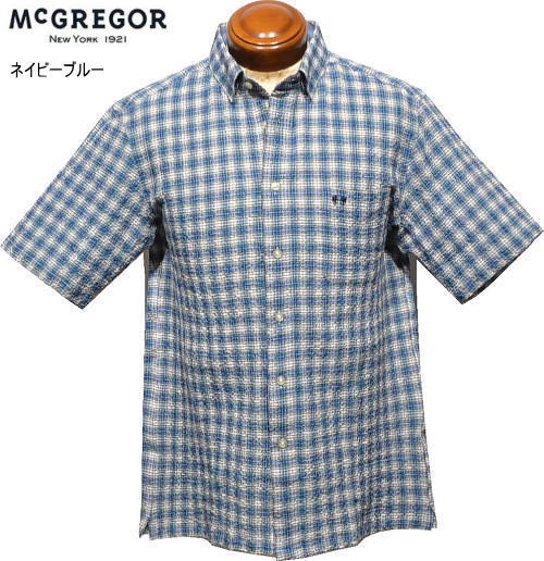 セール マックレガー 隠しボタンダウン半袖シャツ メンズ 111165103 M.LL｜ケンシマダ 8,894円