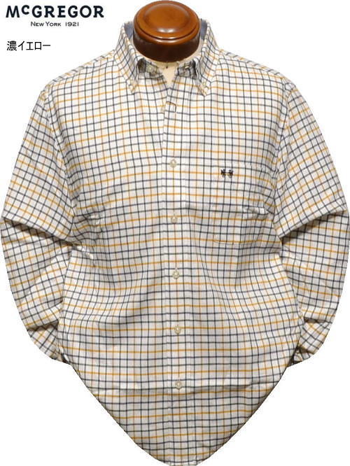 セール マクレガー ボタンダウン長袖シャツ メンズ 111175613 L.XL|ケンシマダ