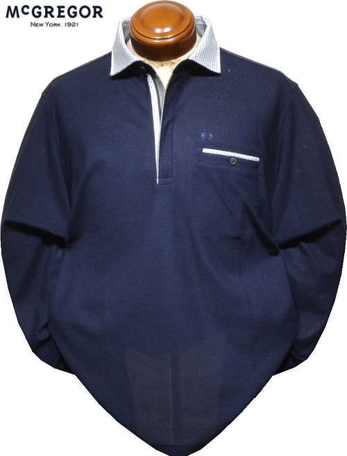 マクレガー メンズ 長袖スポーツシャツ 111615105 L.XL