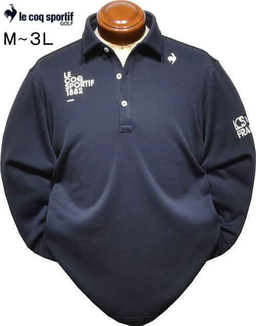 楽天市場】ルコックスポルティフ 半袖ポロシャツ メンズ LG4FTZ01M M